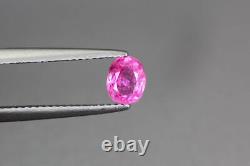 0.945 Ct Unique Royal Hi-End Pink Rare Natural Ceylon Unheated Sapphire Gem