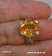 11.45 Ct Rare Royal Imperial Topaz Sapphire Gemstone Ring (mine Depleted)