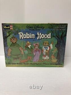 1974 Revell Model Kit Walt Disney Robin Hood SEALED All Figures RARE