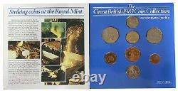 1983 Royal Mint Martini Uncirculated Coin Set-Including ERROR 2p NEW PENCE Rare