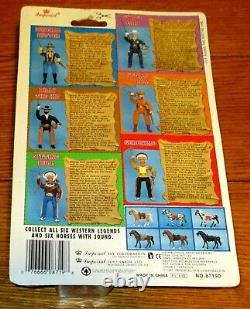 1991 Legends of the Wild West Action Figure SET (6) WithGeronimo -Wyatt Earp RARE