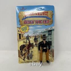 1991 Legends of the Wild West Action Figure SET (6) WithGeronimo -Wyatt Earp RARE