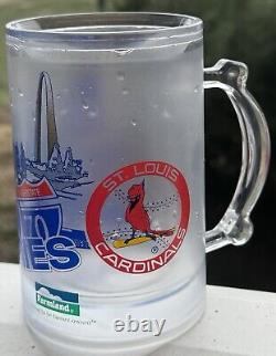 1997 Rare Freezer Mugs From Royals Cardinals I-70 Series Collectible. New In Box