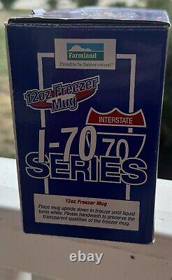 1997 Rare Freezer Mugs From Royals Cardinals I-70 Series Collectible. New In Box