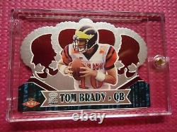 2000 Pacific Crown Royale Red #110 Tom Brady (RC) HOF? Rookie Nrmt-MT