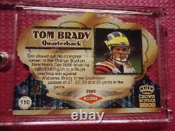 2000 Pacific Crown Royale Red #110 Tom Brady (RC) HOF? Rookie Nrmt-MT