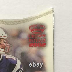 2002 Pacific Tom Brady Rare Crown Royale Die-cut Red Foil Sp #/525 $$$$