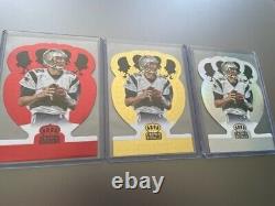 2014 Crown Royale Silver, Red, and Gold Foil Die-Cut /99 and /199 (RARE) Mint