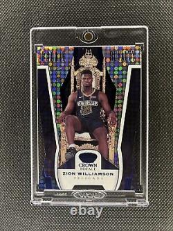 2019-20 Panini Crown Royale Zion Williamson Rookie Royalty Blue #7 RC # /75