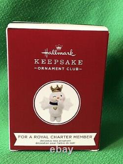 2019 Hallmark KOC Event Exclusive For A Royal Charter Member Ornament RARE