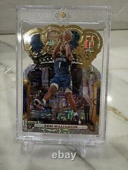 2023-24 Panini Crown Royale Gold International Zion Williamson 1/8 Jersey Match