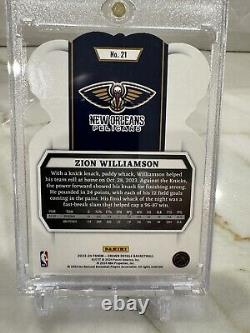 2023-24 Panini Crown Royale Gold International Zion Williamson 1/8 Jersey Match