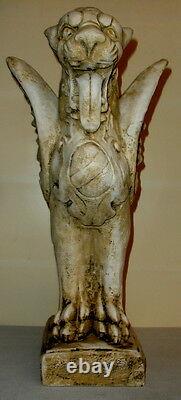 24 Royal Griffin Gargoyle Gryphon Mythical Lion Antique Finish Rare