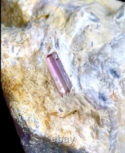 257Gram Top Stunning Rare Topaz Pink Natural Crystal Imperial From @Katlang