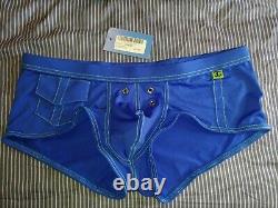 3g Actualwear (gregg Homme) Rookie Swim Short Trunk. Royal. Very Rare? Gay Int