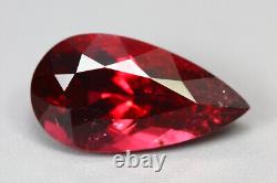 5.695 Ct Exquisite Rare Shimmering Royal Reddish Pink Natural Unheated Rubellite