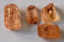 65 Grams Beautiful Lot of Rare Imperial Topaz Crystals From Katlang Mardan KPK P