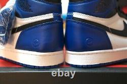716371-040 Nike Air Jordan 1 X Fragment Black Sport Royal DS Sz 10.5 NIB Rare