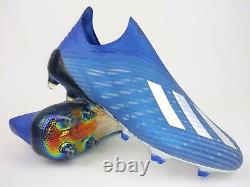 Adidas Mens Rare X 19+ FG EG7137 Royal Blue Soccer Cleats Shoes