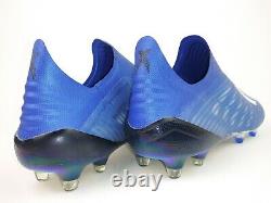 Adidas Mens Rare X 19+ FG EG7137 Royal Blue Soccer Cleats Shoes