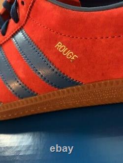 Adidas Originals Rouge Sz 11 Rd/Brht Ryl/Gld Mtalic RARE Size DS Brand NewithBox