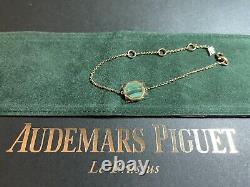 Audemars Piguet Royal Oak Bracelet Vip Rare Malachite & 18k Rose Gold Plaquè