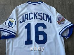Authentic Mitchell and Ness 1989 Kansas City Royals Bo Jackson Jersey 44/L RARE