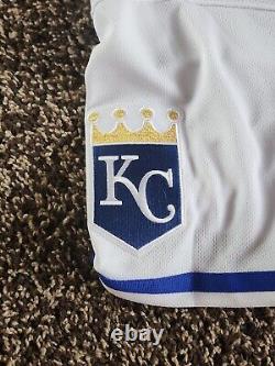 Authentic Nike Kansas City Royals Actual Game Home Jersey Size 48 NEW RARE