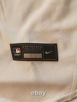Authentic Nike Kansas City Royals Actual Game Home Jersey Size 52 NEW RARE