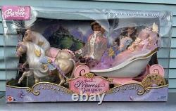 Barbie as the Princess and the Pauper Royal Kingdom Carriage 2004 Sealed RARE