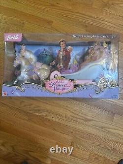 Barbie as the Princess and the Pauper Royal Kingdom Carriage 2004 Sealed RARE