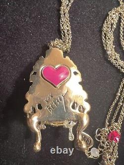 Betsey Johnson Imperial Fox Collection Throne Pendant Rare 11
