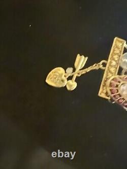 Betsey Johnson Imperial Fox Toggle Bracelet Rare 11