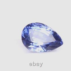 Blue Sapphire Cornflower Natural Pear Shape Royal 5.25 Ct. 100% RARE Loose Gems