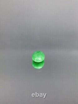 Burmese Imperial Jadeite? Jade Cabochon 1.30 Carat RARE Untreated Vivid Green