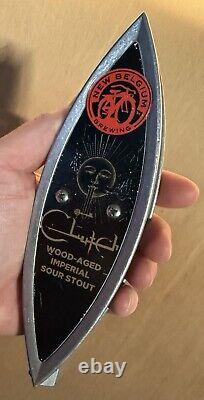 CLUTCH New Belgium Brewing Beer Tap, Wood-Aged Imperial Stout SUPER RARE