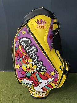 Callaway 2021 championship tour bag Royal St. George's Extremely Rare With Covers