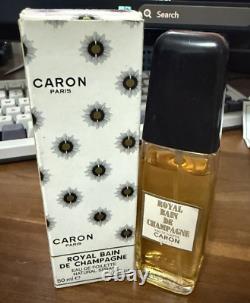 Caron Royal Bain de Champagne 50 ml EDT 1.7 fl. Oz. Spray Vintage Rare 80% Full