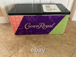 Crown Royal Rolling Cooler with Fancy colors of the Crown Line. Extremly Rare