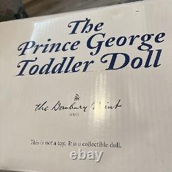 DANBURY MINT PRINCE GEORGE OF CAMBRIDGE 18 Porcelain Toddler Doll Rare NEW