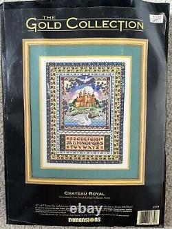 Dimensions Gold Collection Cross Stitch Kit Chateua Royal 3779 Sealed OOP Rare