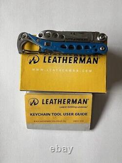 Discontinued LEATHERMAN Style CS Keychain Multitool Royal Blue Rare