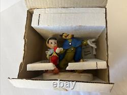Disney Pinocchio with Honest John Figurine by Royal Orleans Hand Painted RARE