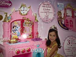 Disney Princess Royal Kitchen & Cafe doublesided over 3ft accessories sound rare