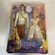 Disney Royal Celebration Tangled Rare White Shirt Flynn Rapunzal 2 Doll Set Nib