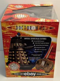 Doctor Who Radio Controlled Imperial Guard 12 Dalek RARE Unopened! FREE SHIP