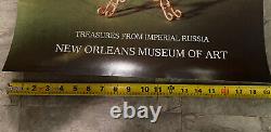 Exhibition Poster Faberge Matilda Gray Collection New Orleans Museum RARE 25x19