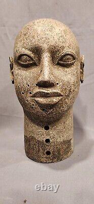 Extremely Rare Royal Benin Aluminum Casting, Yoruba / Benin. #59