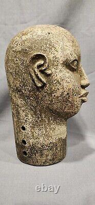 Extremely Rare Royal Benin Aluminum Casting, Yoruba / Benin. #59