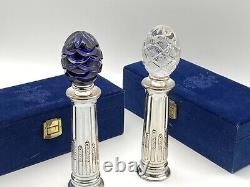 Faberge Imperial Egg Salt & Pepper Grinder Set Rare New 100% Authentic Msrp $750